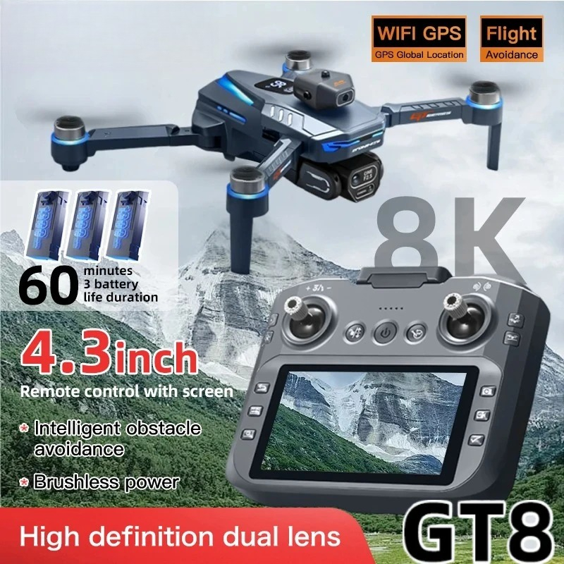 Original GT8 Drone 8K Professi - Jjrc Drone X12 评论和价格
