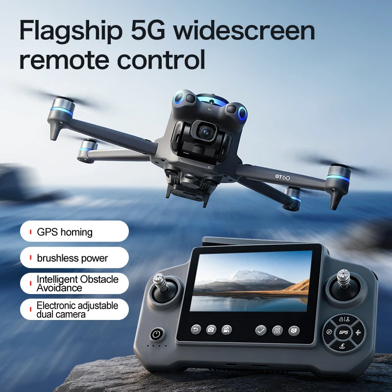 GT60 4K/6K/8K Camera GPS Drone - Drone Gps Mount 评论和价格