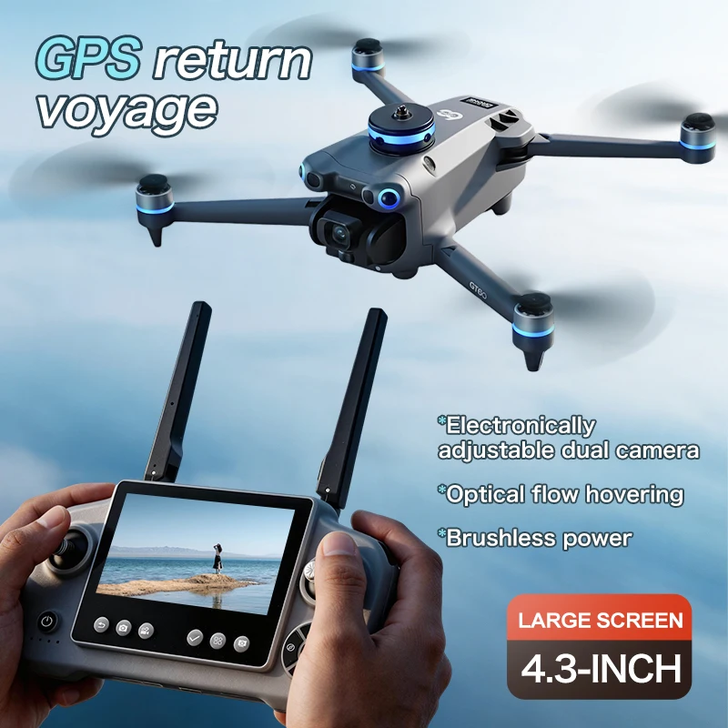 GT60 4K/6K/8K Camera GPS Drone - Drone Gps Mount 评论和价格